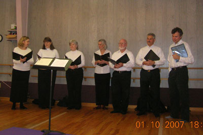 The cast of the First Look